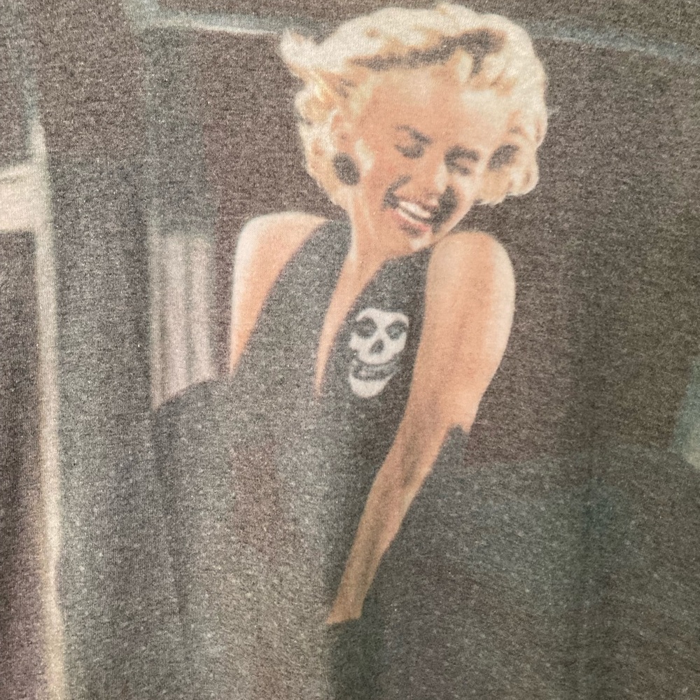 Misfits Marilyn Monroe punk band shirt